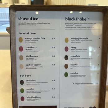 mewame - Menu - Shaved Ice Near Me - West Hollywood, California mewame - Menu - Shaved Ice Near Me - West Hollywood, California