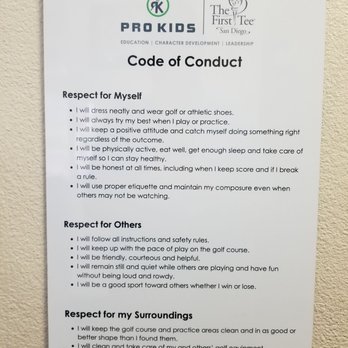 Colina Park Golf Course - Code of conduct - Golf Near Me - San Diego, California Colina Park Golf Course - Code of conduct - Golf Near Me - San Diego, California