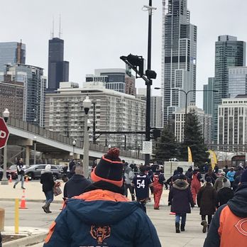 Soldier Field - Walking up to the stadium for playoff game - Stadiums & Arenas Near Me - Chicago, Illinois Soldier Field - Walking up to the stadium for playoff game - Stadiums & Arenas Near Me - Chicago, Illinois