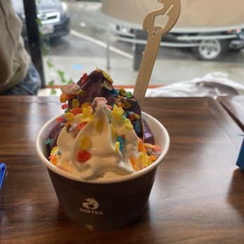 Softea - Ube vanilla swirl - Bubble Tea Near Me - Vancouver, Washington