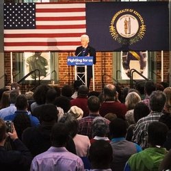 Former President Bill Clinton speaking @Hillary Rally