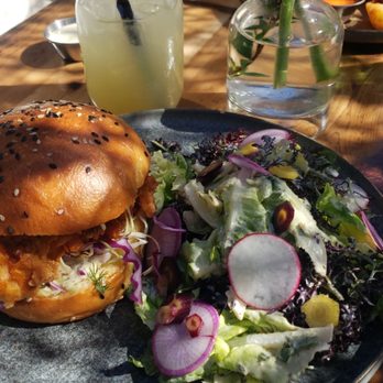 peasants FEAST - This is the amazing chicken sandwich that lives in my mind rent free. Order it. You won't regret it. - American Near Me - Solvang, California