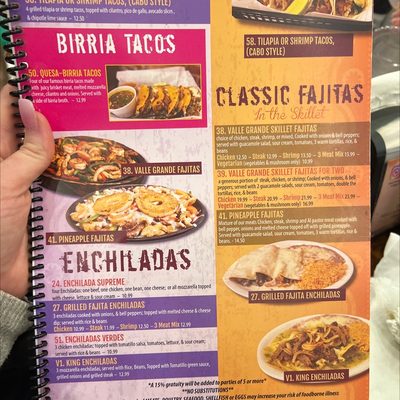 Menu photo 5 Valle Grande Mexican Grill Maplesville, AL Menu photo 5 Valle Grande Mexican Grill Maplesville, AL