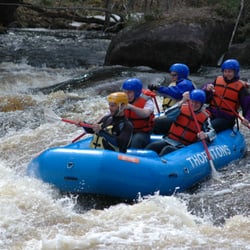 Thornton's Whitewater Rafting Resort - Rafting the Peshtigo River with Thornton's Whitewater Rafting Resort