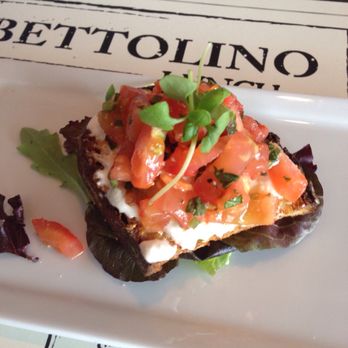 Bettolino Kitchen - Burrata bruschetta. It was really good but wished there was a bit more of burrata. - Italian Near Me - Redondo Beach, California