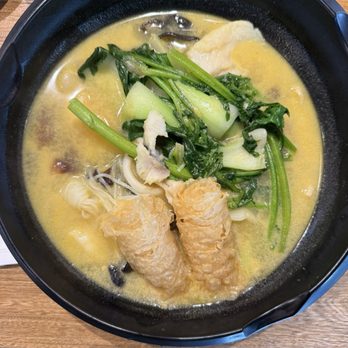 YGF Malatang - The finished product (chicken collagen broth) - Chinese Near Me - Bellevue, Washington YGF Malatang - The finished product (chicken collagen broth) - Chinese Near Me - Bellevue, Washington
