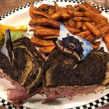Black Bear Diner - Sandy - Ruben Sandwich with sweet potato fries - Diners Near Me - Sandy, Utah