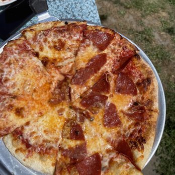 Tickets Newport - Half cheese half pepperoni pizza - American Near Me - Middletown, Rhode Island