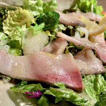 Tsukuneya Robata Grill - Hamachi carpaccio - Izakaya Near Me - Honolulu, Hawaii