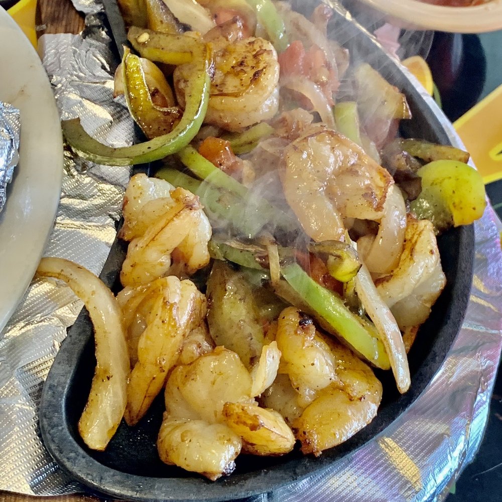 Pancho Villa - Shrimp fajitas @hybrideater - Mexican Near Me - Lake City, Michigan Pancho Villa - Shrimp fajitas @hybrideater - Mexican Near Me - Lake City, Michigan