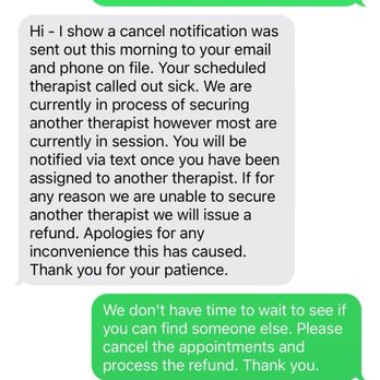 Sacramento Mobile Massage Therapy - The text exchange between Sacramento massage and myself. - Massage Therapy Near Me Sacramento Mobile Massage Therapy - The text exchange between Sacramento massage and myself. - Massage Therapy Near Me