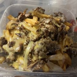 Pardon My Cheesesteak - Loaded fries