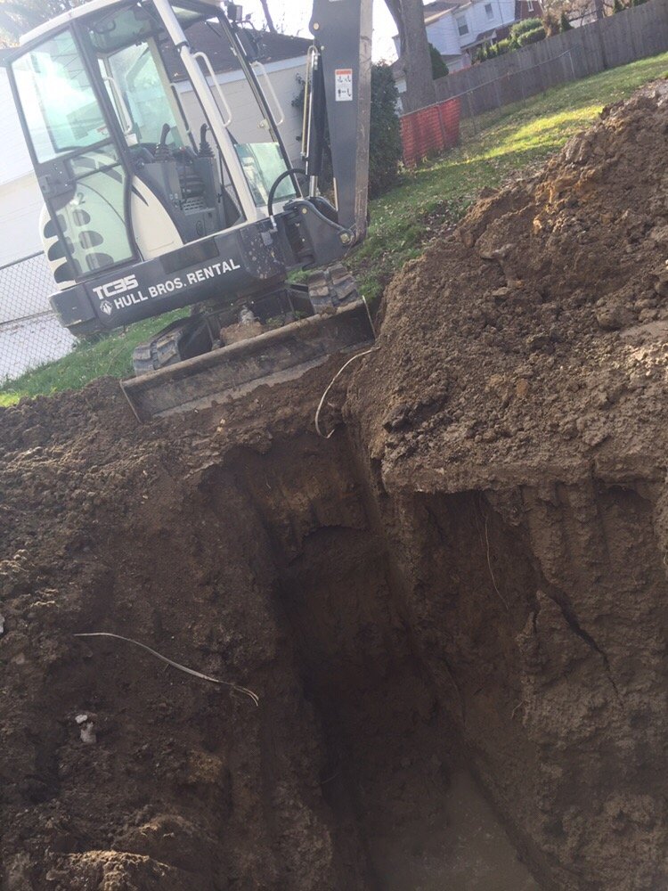 Slide of Emergency Drain and Plumbing