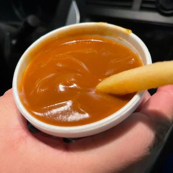 The Hat - This is the gravy they sell. Glad we got it on the side. It was good.. To me doesn't pair well with fries. Mashed potatoes maybe. - Sandwiches Near Me - Monterey Park, California The Hat - This is the gravy they sell. Glad we got it on the side. It was good.. To me doesn't pair well with fries. Mashed potatoes maybe. - Sandwiches Near Me - Monterey Park, California