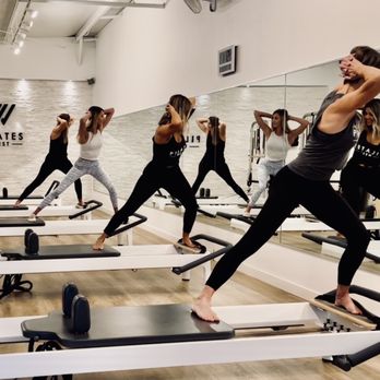 Pilates West - working glutes, legs + balance on reformer - Pilates Near Me - Austin, Texas