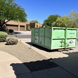 Bin There Dump That - Phoenix - Perfect size for our remodel project.  14 yard for reference.