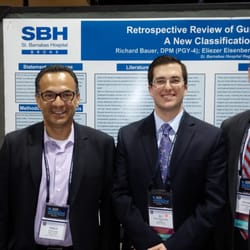 Eliezer Eisenberger, DPM - Drs. Eisenberger and Goez presenting a new algorithm for the treatment of Gunshot Wounds at ACFAS 2014.