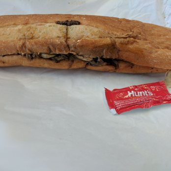 V Cafe - Footlong cheese steak - Cheesesteaks Near Me - San Francisco, California V Cafe - Footlong cheese steak - Cheesesteaks Near Me - San Francisco, California