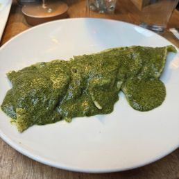 Pesto ravioli