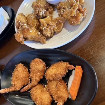 Wing Chow - Honey garlic Wings (8) Coconut Shrimp (5) - Asian Fusion Near Me - McKinney, Texas Wing Chow - Honey garlic Wings (8) Coconut Shrimp (5) - Asian Fusion Near Me - McKinney, Texas