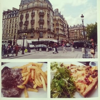 Café Panis - Steak and vegetable quiche. The store front faces Notre Dame. - Brasseries Near Me - Paris, 75 Café Panis - Steak and vegetable quiche. The store front faces Notre Dame. - Brasseries Near Me - Paris, 75