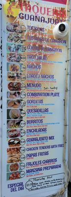 Menu photo 2 Taqueria Guanajuato Ruskin, FL Menu photo 2 Taqueria Guanajuato Ruskin, FL