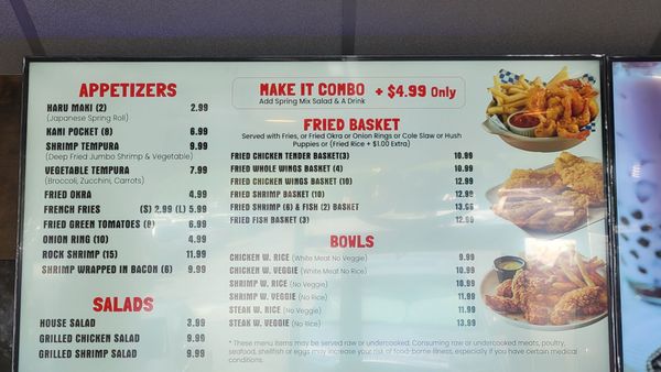 Menu photo 2 Hibachi & Wings Aiken, SC