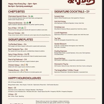 Anyday - Tapas/Small Plates Near Me - Boca Raton, Florida Anyday - Tapas/Small Plates Near Me - Boca Raton, Florida