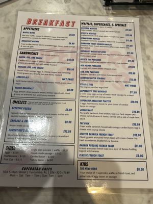 Menu photo 1 Superhero Chefs Tuscumbia, AL