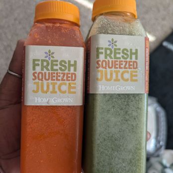 HomeGrown - Merriam - Carrot and jolly green juice - Salad Near Me - Merriam, Kansas HomeGrown - Merriam - Carrot and jolly green juice - Salad Near Me - Merriam, Kansas