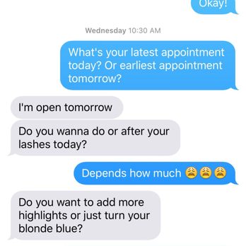 Yssl Hair Studio - I asked for a recommendation. I specifically stated what I wanted. I shouldn't have to ask for more bleach - I'm not the professional. - Hair Salons Near Me - Bixby Knolls, California Yssl Hair Studio - I asked for a recommendation. I specifically stated what I wanted. I shouldn't have to ask for more bleach - I'm not the professional. - Hair Salons Near Me - Bixby Knolls, California