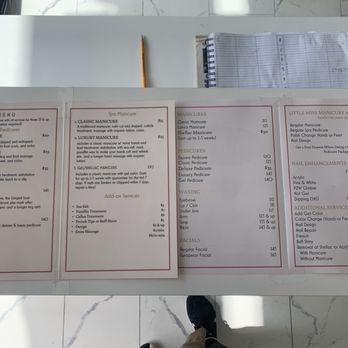 Sparkle Nails n Spa - Services and prices menu as of 2/28/20. - Nail Salons Near Me - Vista, California Sparkle Nails n Spa - Services and prices menu as of 2/28/20. - Nail Salons Near Me - Vista, California