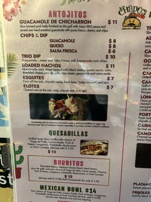 Menu photo 4 Los Chapo’s Tacos Lutz, FL Menu photo 4 Los Chapo’s Tacos Lutz, FL