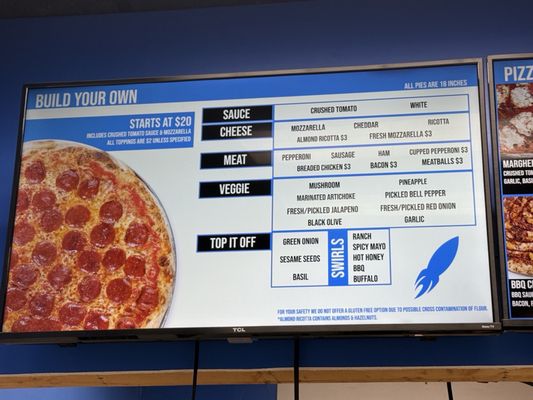 Menu photo 1 Rockets Pizza and Subs San Diego, CA Menu photo 1 Rockets Pizza and Subs San Diego, CA