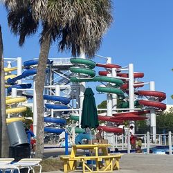 Big slides. Still not reopened as of 7/10/22.