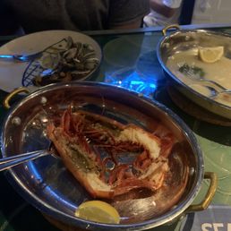 Scarlet prawn