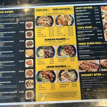 Belly Bowl - Menu - Bubble Tea Near Me - Chicago, Illinois