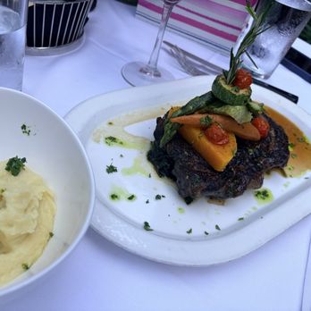 Il Moro Restaurant - Ribeye steak with mashed potatoes - Italian Near Me - Los Angeles, California