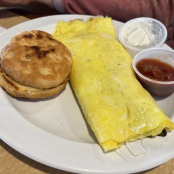 Angie's Cafe - Veggie omelette. - American Near Me - Jeffersonville, Indiana