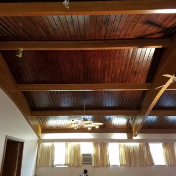 Mars Painting - Ceiling stained, polyurethane sealer going on. - Painters Near Me - Libertyville, Illinois Mars Painting - Ceiling stained, polyurethane sealer going on. - Painters Near Me - Libertyville, Illinois