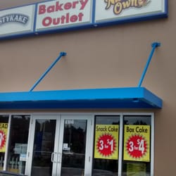 Bakery Outlet - Exterior. Minimalist. Yasty Cake's, Nature's Own, Mrs. Fresgley's and other gourmet brands.. ;)