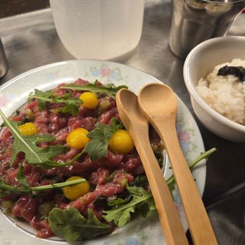 Gyopo Makgeolli Brewery - Beef tartare was great - Korean Near Me - Toronto, Ontario
