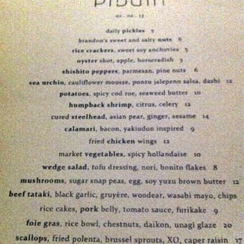 PiDGiN - Japanese Near Me - Vancouver, British Columbia