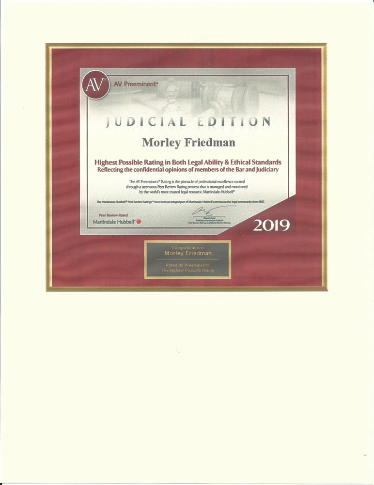 Morley Friedman - divorce attorney in St Paul, MN