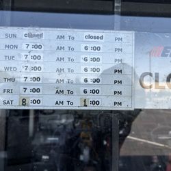 A & B Lawnmower Shop - Business hours