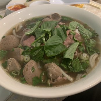 AJ Vietnamese Noodle House - Pho tai with beef ball - Vietnamese Near Me - Brisbane, QLD AJ Vietnamese Noodle House - Pho tai with beef ball - Vietnamese Near Me - Brisbane, QLD
