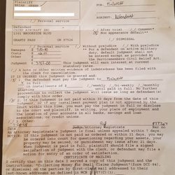 Chief Aircraft Inc - Judgement against Chief Aircraft, still unpaid.