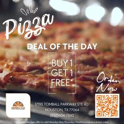 Panoramic Pizza - Buy One Get One Free Deal of the Day