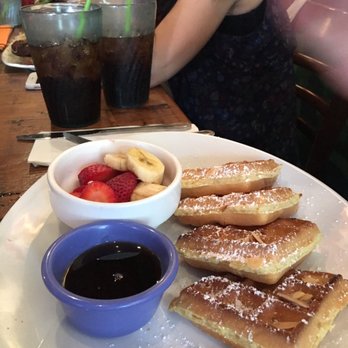 The Cafe - Waffles and fruits and syrup - Sandwiches Near Me - Key West, Florida The Cafe - Waffles and fruits and syrup - Sandwiches Near Me - Key West, Florida