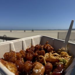 Hot food bar items Hot food bar items